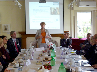 Visita de la Ministra de Ciencia, Investigación y Cultura del Estado Federado de Brandenburgo