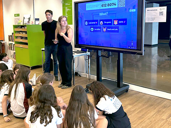 Visita a la Biblioteca del Goethe-Institut