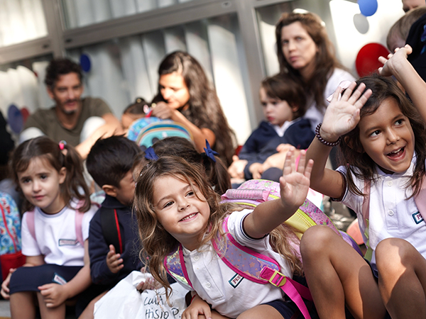 Primer día de clases en el Nivel Inicial