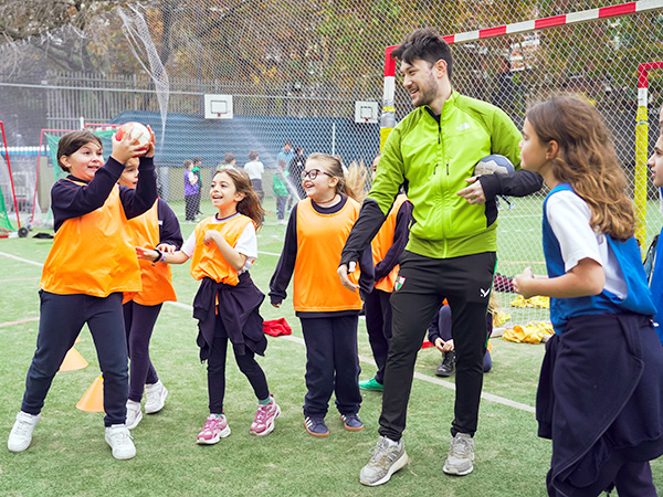 Campus de handball para el Nivel Primario