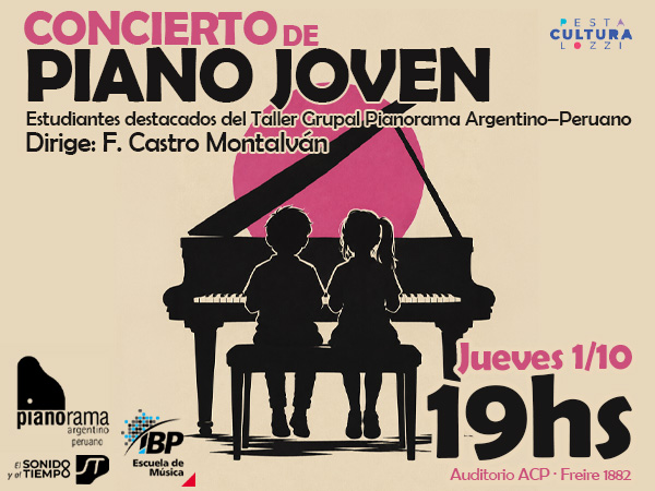 Concierto de piano joven